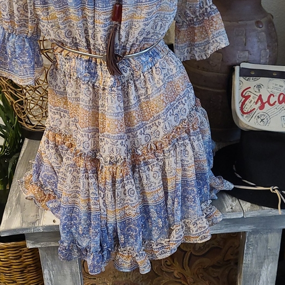 BO HO VICI MULTI M DRESS OFF SHOLDERS NEW - Picture 7 of 16